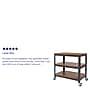 Flash Furniture Livingston Collection 3 Shelf 30"H Storage Bookcase, Brown Oak (NANJN2522B3)~#|#~sp160199277_sc7