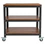 Flash Furniture Livingston Collection 3 Shelf 30"H Storage Bookcase, Brown Oak (NANJN2522B3)~#|#~sp160199278_sc7