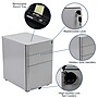 Flash Furniture 3-Drawer Cabinet, Legal & Letter Files, Gray, 21" (HZCHPL01GRY)~#|#~sp160199309_sc7