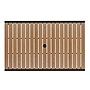 Flash Furniture Lark Rectangular Outdoor Dining Table with Umbrella Holder Hole, Teak (XUDGUH3048)~#|#~sp160199325_sc7