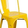 Flash Furniture Colorful Restaurant Chair, Yellow, 4 Pack (4CH31230YL)~#|#~sp160200178_sc7