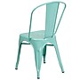 Flash Furniture Colorful Restaurant Chair, Mint Green, 4 Pack (4ET3534MINT)~#|#~sp160200206_sc7