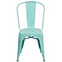 Flash Furniture Colorful Restaurant Chair, Mint Green, 4 Pack (4ET3534MINT)~#|#~sp160200211_sc7