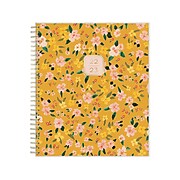 2022-2023 Blue Sky Margaret Jeane Small Mixed Flowers 8" x 10" Academic Daily & Monthly Planner, Multicolor (138132)