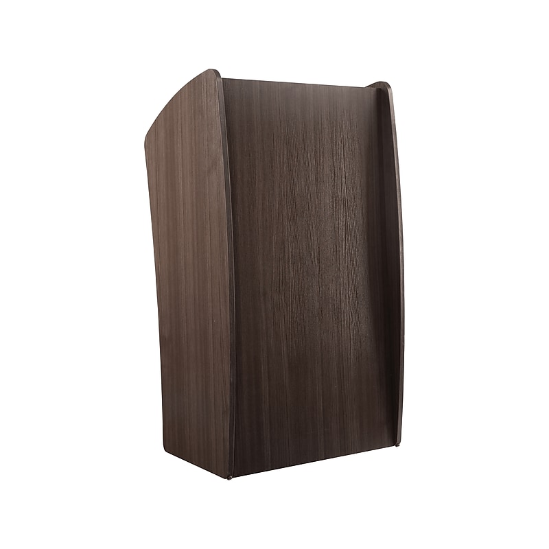 Oklahoma Sound Vision 46" Portable Lectern, Ribbonwood (611-RW) image 1