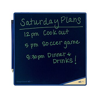 Boogie Board VersaTiles 8.25" x 8.25" Memo Board, Ocean Blue (VT0260001)