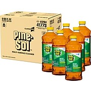 CloroxPro™ Pine-Sol® Disinfectant Multi-Surface Cleaner, Original Pine, 60 Ounces Each (Pack of 6) (41773) (Package May Vary)