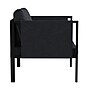 Flash Furniture Lea Indoor/Outdoor Patio Chair with Cushions, Black/Charcoal (GM2011081SCH)~#|#~sp160415553_sc7