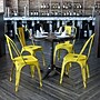 Flash Furniture Colorful Restaurant Chair, Yellow, 4 Pack (4ET3534YL)~#|#~sp160416656_sc7