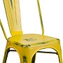 Flash Furniture Colorful Restaurant Chair, Yellow, 4 Pack (4ET3534YL)~#|#~sp160416663_sc7