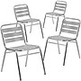 Flash Furniture Restaurant Patio Chair, Aluminum, 4 Pack (4TLH015)~#|#~sp160416667_sc7