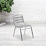 Flash Furniture Restaurant Patio Chair, Aluminum, 4 Pack (4TLH015)~#|#~sp160416673_sc7