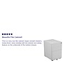 Flash Furniture 3-Drawer Cabinet, Legal & Letter Files, White, 21" (HZCHPL01W)~#|#~sp160417265_sc7