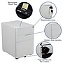 Flash Furniture 3-Drawer Cabinet, Legal & Letter Files, White, 21" (HZCHPL01W)~#|#~sp160417270_sc7
