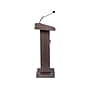 Oklahoma Sound Orator 46" Full Podium Lectern, Ribbonwood (800X-RW)~#|#~sp160417465_sc7