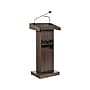 Oklahoma Sound Orator 46" Full Podium Lectern, Ribbonwood (800X-RW)~#|#~sp160417467_sc7