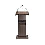Oklahoma Sound Orator 46" Full Podium Lectern, Ribbonwood (800X-RW)~#|#~sp160417469_sc7