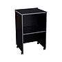 Oklahoma Sound 100 Series 33.75" Portable Lectern Base, Black/Charcoal (112-BK)~#|#~sp160417524_sc7
