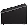 Oklahoma Sound 20 Series 13.75" Tabletop Lectern, Black/Charcoal (22-BK)~#|#~sp160417533_sc7