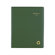2023 AT-A-GLANCE Recycled 8.25" x 11" Weekly & Monthly Appointment Book, Green (70-950G-60-23)