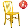 Flash Furniture Colorful Restaurant Chair, Yellow, 2 Pack (2CH6120018YL)~#|#~sp160417787_sc7