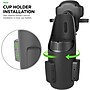 iOttie Easy One Touch 5 Series Magnetic Cell Phone Cup Holder Mount, Black (HLCRIO175)~#|#~sp160419129_sc7
