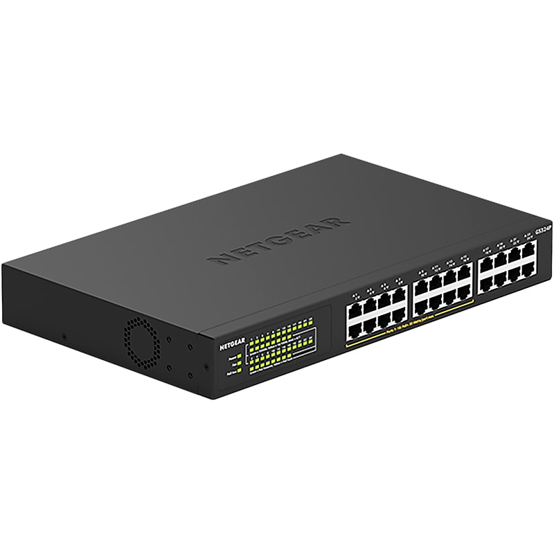 Netgear 300-Series GS324P 24-Port Gigabit Ethernet Unmanaged Switch image 1