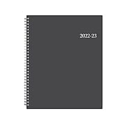 2022-2023 Blue Sky Collegiate 8.5" x 11" Academic Weekly & Monthly Planner, Gray (100135-A23)