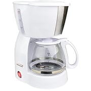 Brentwood 4 Cups Automatic Coffee Maker, White (TS-213W)