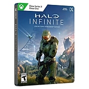 Microsoft Halo Infinite Steelbook Edition Online Multiplayer For Xbox One and Xbox Series X (481-00001)