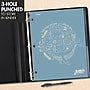 Mead We Mean Green 3-Hole Punched 2-Pocket Paper Folders, Assorted Colors (330000F)~#|#~sp160801618_sc7