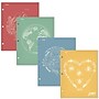 Mead We Mean Green 3-Hole Punched 2-Pocket Paper Folders, Assorted Colors (330000F)~#|#~sp160801702_sc7