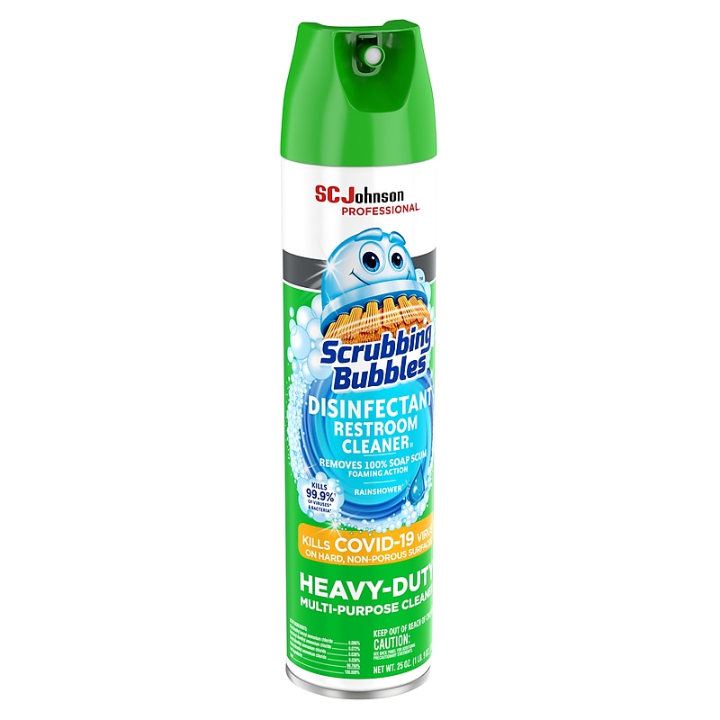 Scrubbing Bubbles Disinfectant Cleaner, Rainshower Scent, 25 oz. (313358) image 1