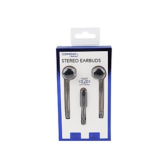 Vivitar Gomovi Earbuds, Black (MOV1003BLKT3524)