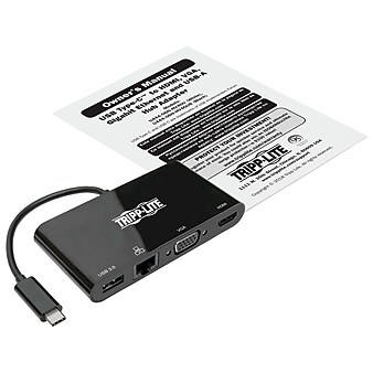 Tripplite Universal USB-C Multiport Adapter (U444-06N-HV4GUB)