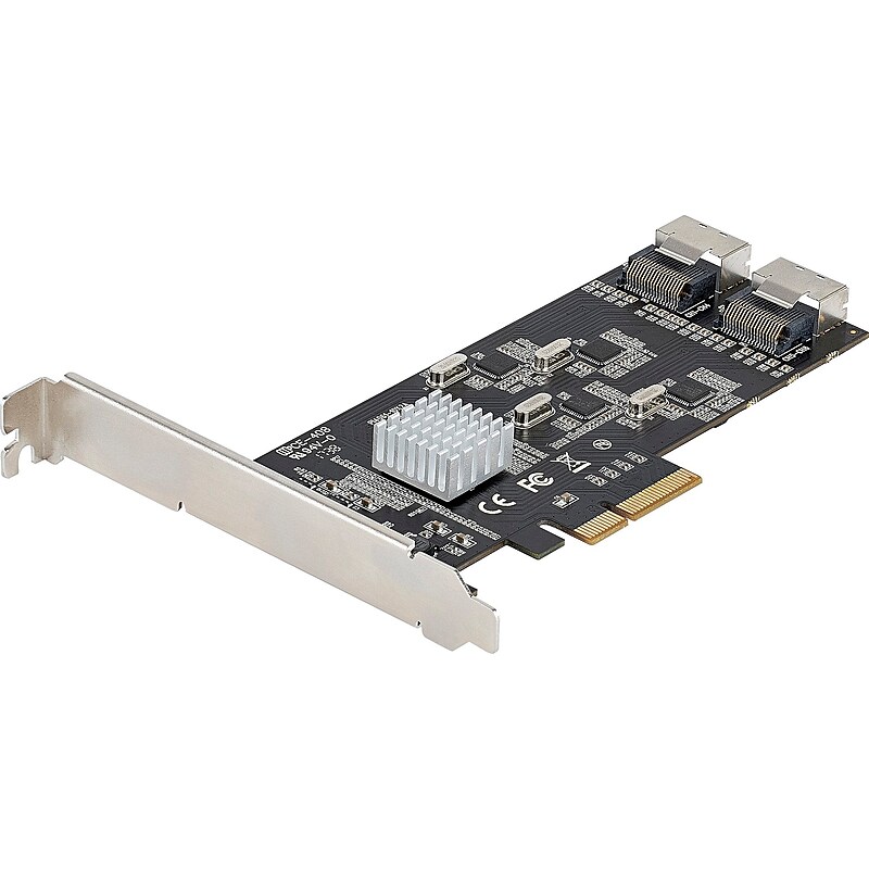 StarTech 8-Port PCI Express SATA Expansion Adapter Card (8P6G-PCIE-SATA-CARD) image 1