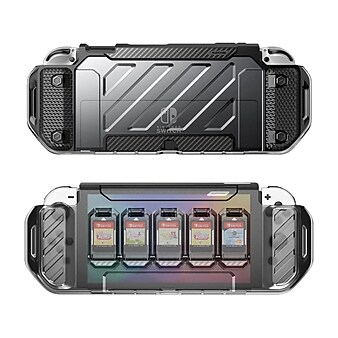 SUPCASE Unicorn Beetle PRO FORMA Slim Carrying Case for Nintendo Switch OLED, Clear (SUP-Switch2021-Forma-FrostBlack)