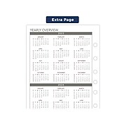 2023 AT-A-GLANCE My Month 8.5" x 5.5" Monthly Planner Refill, White/Gray (061-685Y-23)
