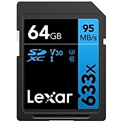 Lexar Professional 633x LSD64GCB1NL633 64GB Flash Memory, SDXC