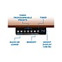 Mount-It! 55"W Electric Adjustable Standing Desk, Hazelnut Brown/Black (MI-18065)~#|#~sp161382665_sc7