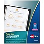 Avery Page Size Heavyweight Sheet Protectors, 8.5" x 11", Diamond Clear, 50/Box (74203)~#|#~sp161386668_sc7