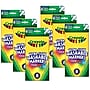 Crayola Ultra-Clean Washable Markers, Fine Tip, 8 Classic Colors/Box, 6 Boxes (BIN7809-6)~#|#~sp161388219_sc7