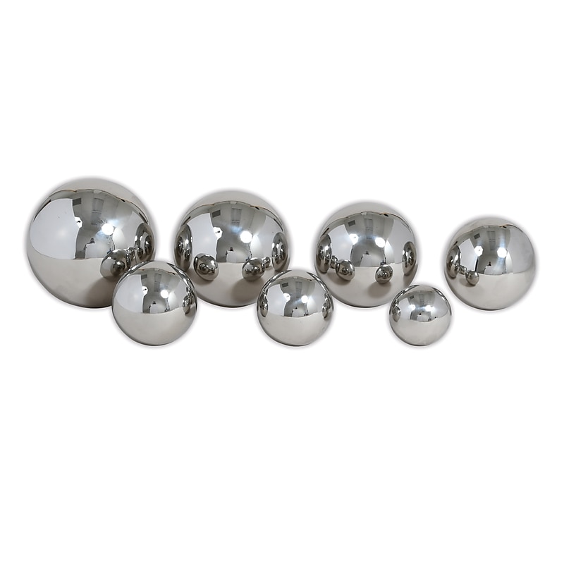 TickiT Sensory Reflective Sound Balls, Silver, 7/Set (CTU72205) image 1