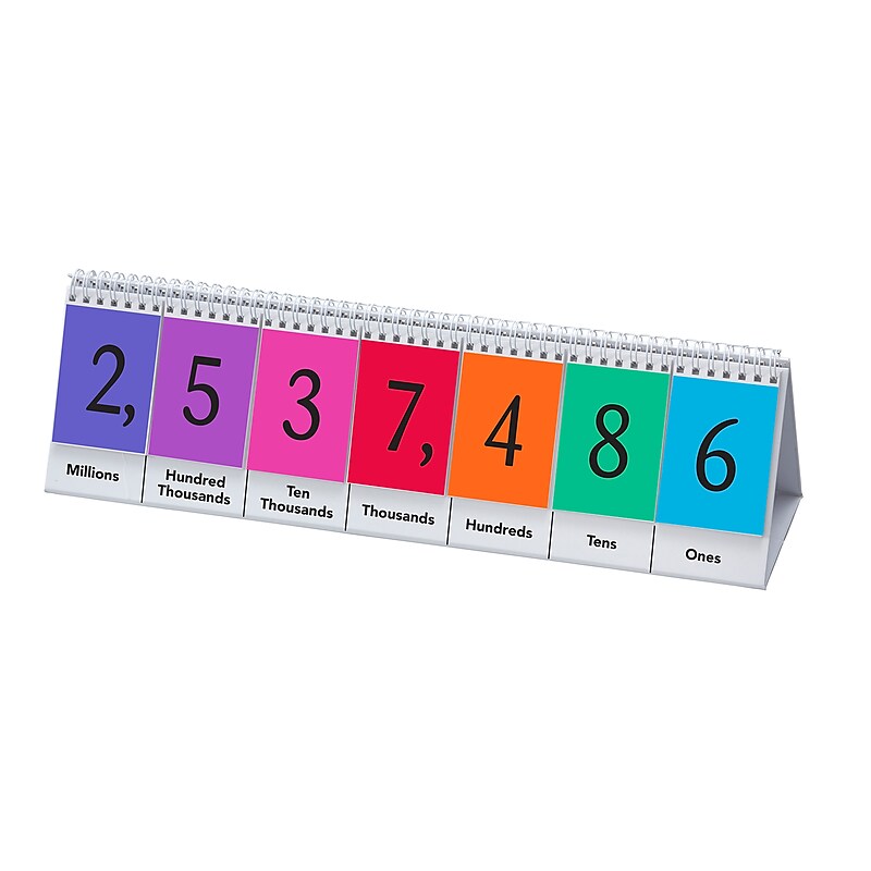Didax Place Value Flip Stand, Multicolored (DD-211884) image 1