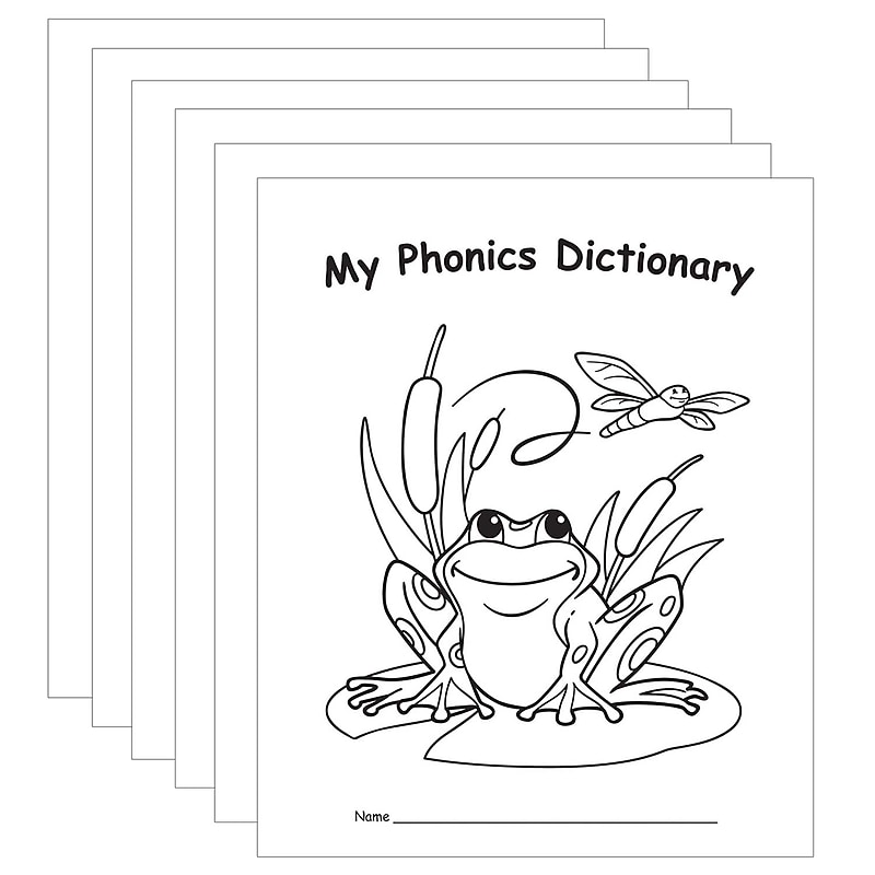 Edupress My Phonics Dictionary Book, Pack of 6 (EP-112-6) image 1