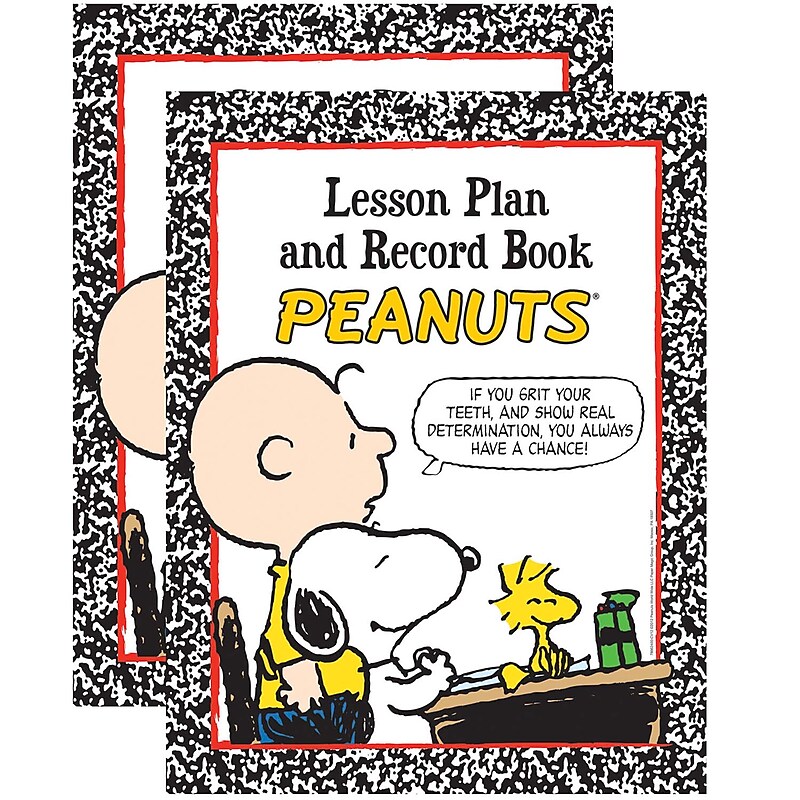 Eureka Peanuts Lesson Plan & Record Book, Pack of 2 (EU-866240-2) image 1