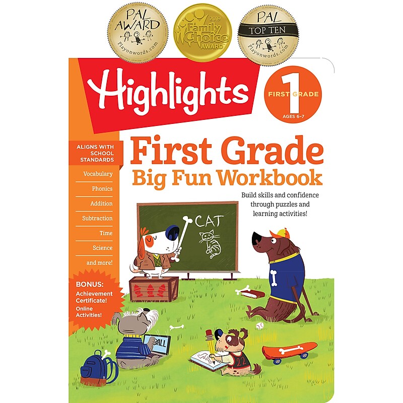 Highlights Big Fun Workbooks, First Grade image 1