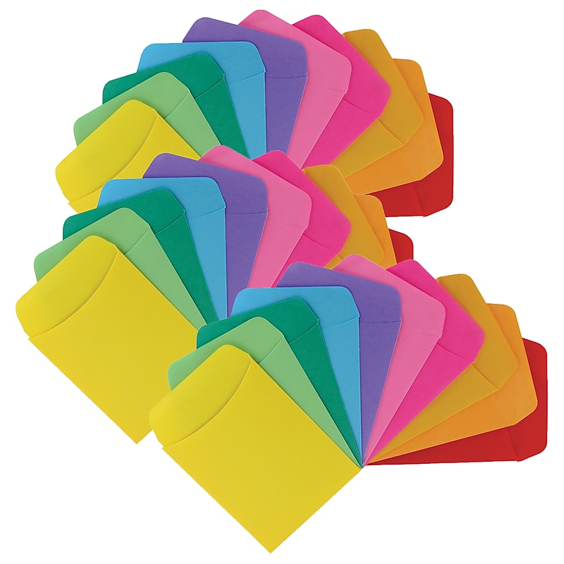 Hygloss Self-Adhesive Library Pockets, 30 Per Pack, 3 Packs (HYG15730-3) image 1