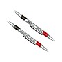 Moon Products Retractable Swirl Desk Pens, Fine Point, Red/Black Ink, 12/Pack, 2 Packs (JRMP89-2)~#|#~sp161459438_sc7