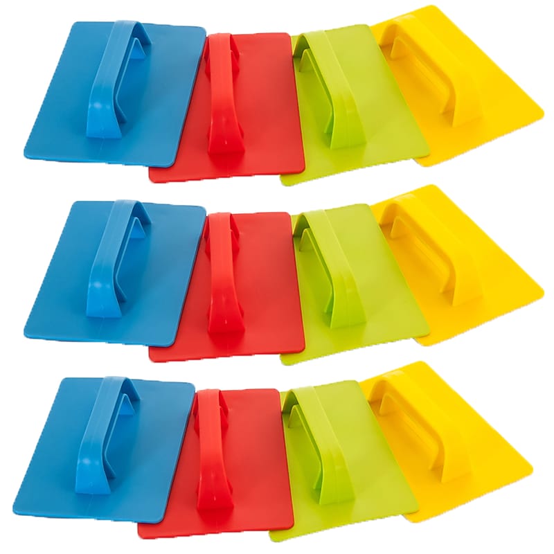 Miniland Educational Corporation Mason Trowels, Assorted Colors, 4/Pack, 3 Packs/Bundle (MLE29031-3) image 1